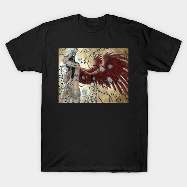 Archangel Uriel T-Shirt by angelasasser